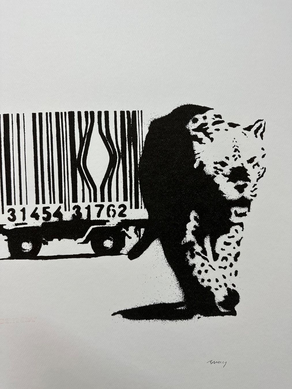 Foto & Immagini: Banksy: Barcode XL-Version 37/150 – Nuovo (secondo la descrizione) da Meilen venduto da Smgdesign 5