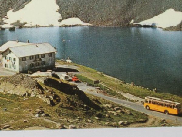 Ansichtskarten: Flüela - Pass , Hotel , Postauto – Neu (gemäss Beschreibung) aus Grenchen von Bluemchen1900