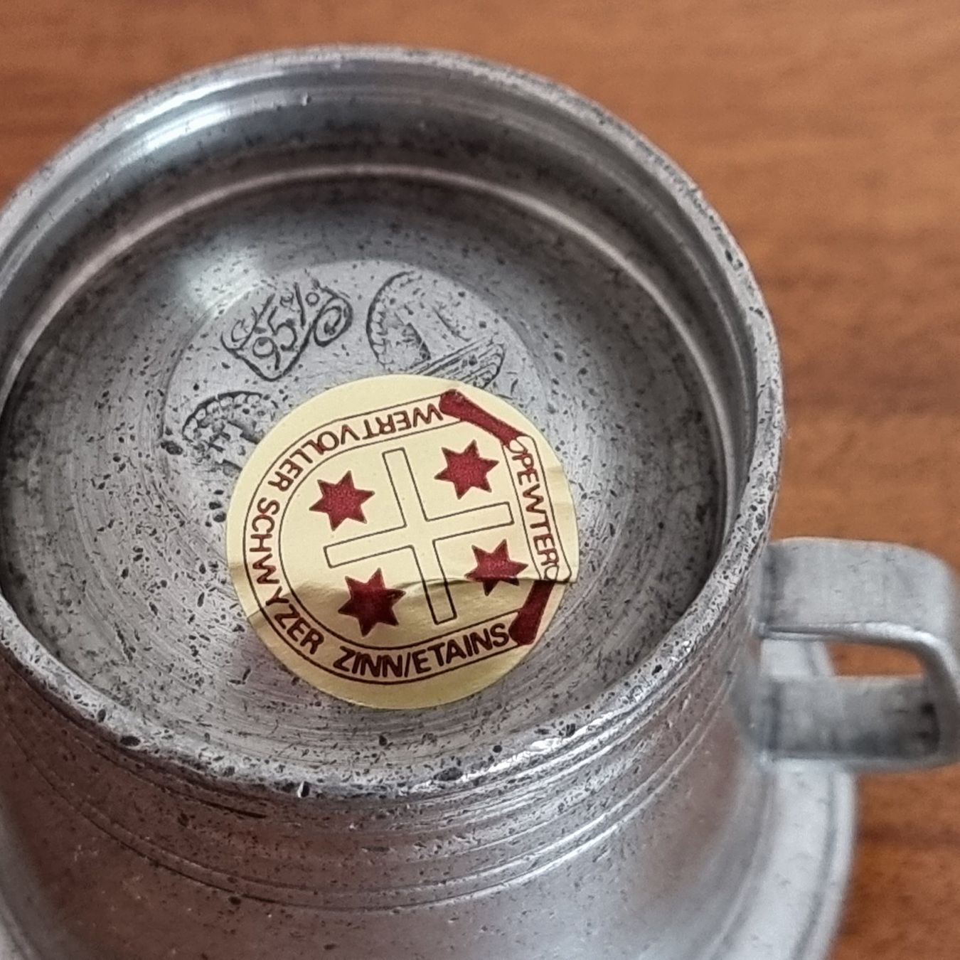 Altro per cucinare: kleiner Zinn-Mörser – Usato da Obergerlafingen venduto da dede-SO 2