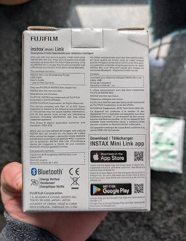 Fujifilm Stampanti: NEU Instax mini photo printer + Film – Nuovo e nell'imballaggio originale da Frauenfeld venduto da Yuriy 2