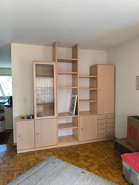 Vetrine: Wohnwand / Büchergestell m. Vitrine – Usato da Unterkulm venduto da Paulinchen64 2
