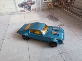 Matchbox Pontiac Firebird Nr. 4 blau 1975 gebraucht