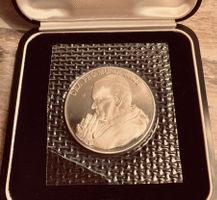 Johannes Paul II. Medaille mit Original-Etui