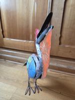 Pelikan Leuchte Feuer Vogel Kerzenständer Deko Windlicht
