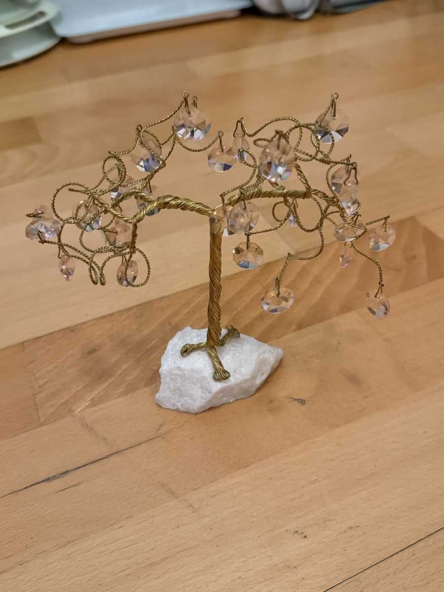 Tutte le decorazioni: Clear Quartz Crystal Tree Decoration Crystal Tree – Usato da Zürich venduto da arr_vq5w 1