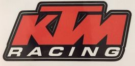 KTM Racing Sticker 8.5x3.7cm (Art. 6147) AUSVERKAUF