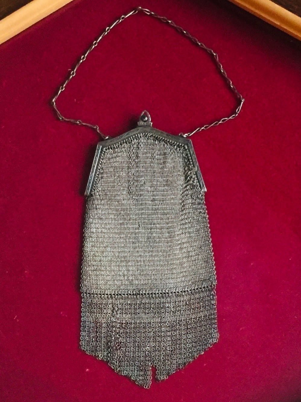 Borse da donna: Mesh Tasche, 20er Jahre – Usato da Einsiedeln venduto da Fundgrube59 1