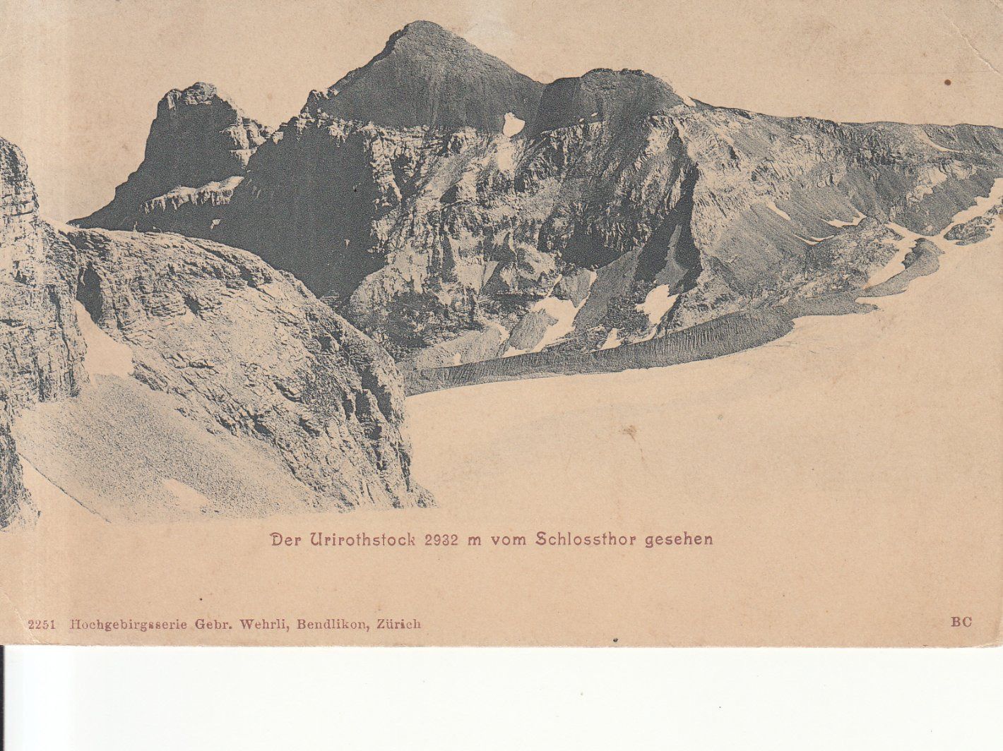 Cartoline postali: Urirotstock ca. 1910 – Usato da Bürglen TG venduto da StampGraf