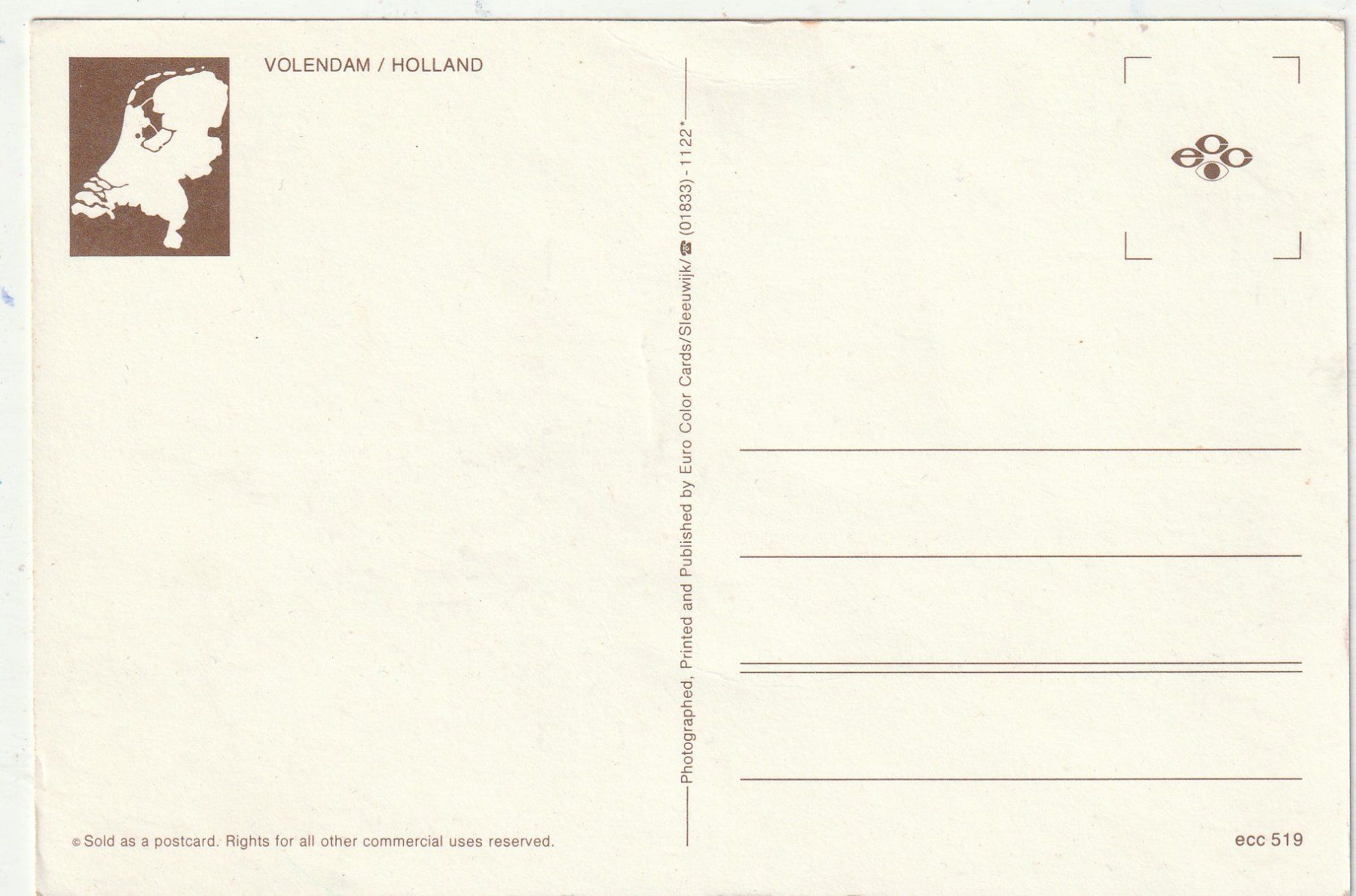 Cartoline postali: Holland – Usato da Lumbrein venduto da made02 1