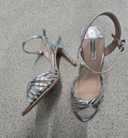 Pumps Dorothy Perkins Silber Grösse 38 sehr guter Zustand
