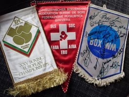 Fanions Boxe vintage - Championnat, Fédération Suisse