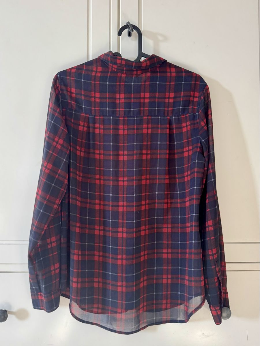 New Look Camicette: New Look Shirt - Red/Navy Check – Usato da Bülach venduto da dan_7scp 1