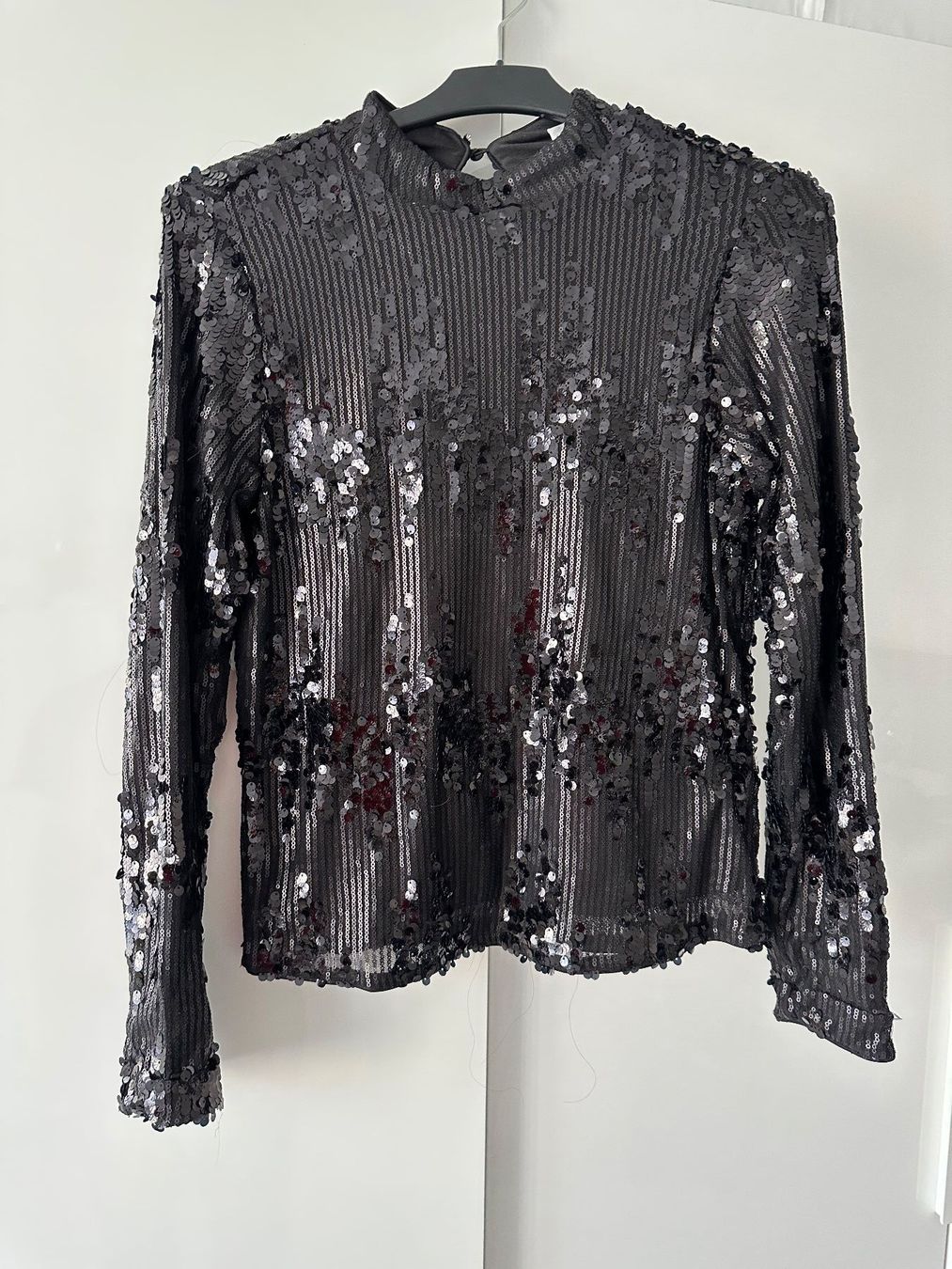 Vila Camicette: Bluse mit Pailetten | Gr. XS | Vila | schwarz – Nuovo (secondo la descrizione) da Spreitenbach venduto da Sujrkwxl