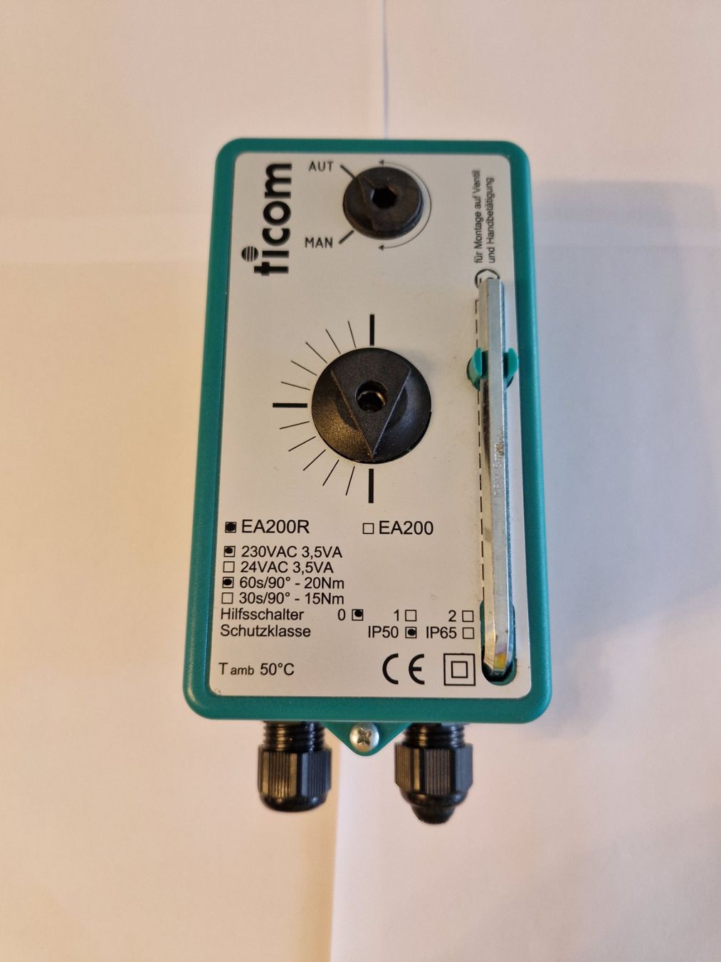 Elektronikbauteile: Ticom Antrieb EA200R 230V Heizung – Neu (gemäss Beschreibung) aus Vogelsang AG von villa9