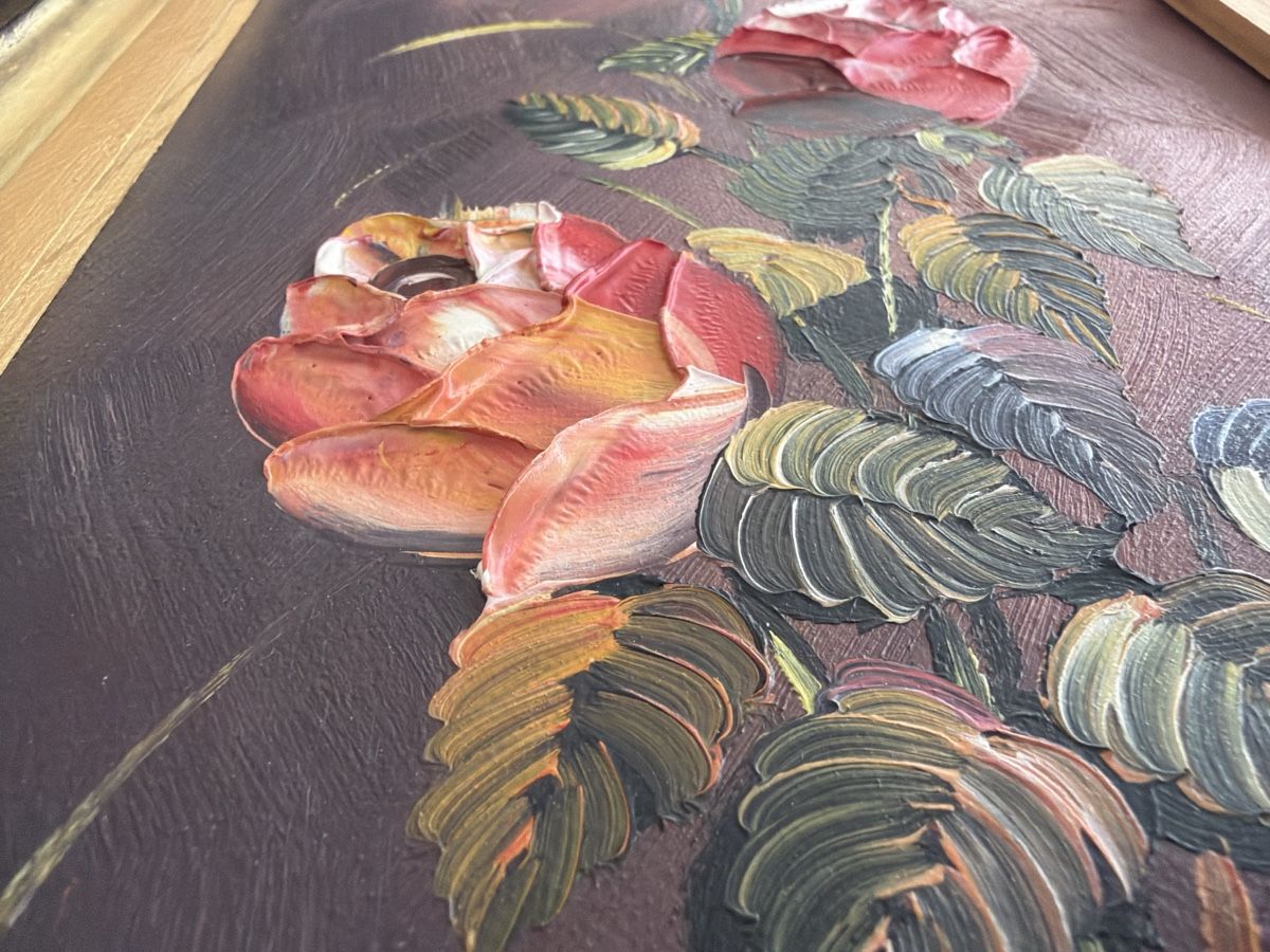 Gemälde: Tableau Vase avec Fleurs avec signature ? – Gebraucht aus Echallens von leo_dk2d 4