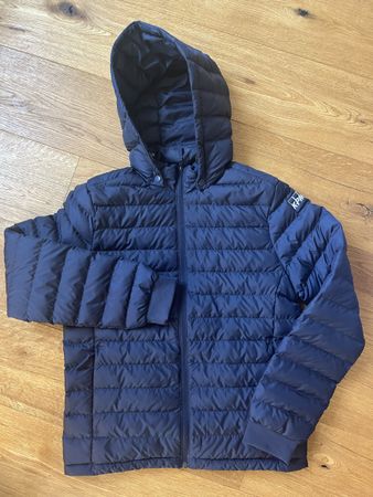 Blaue Sport Daunenjacke Gr. S Zustand neu