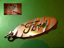 Ford Schlüsselanhänger Handgesägt