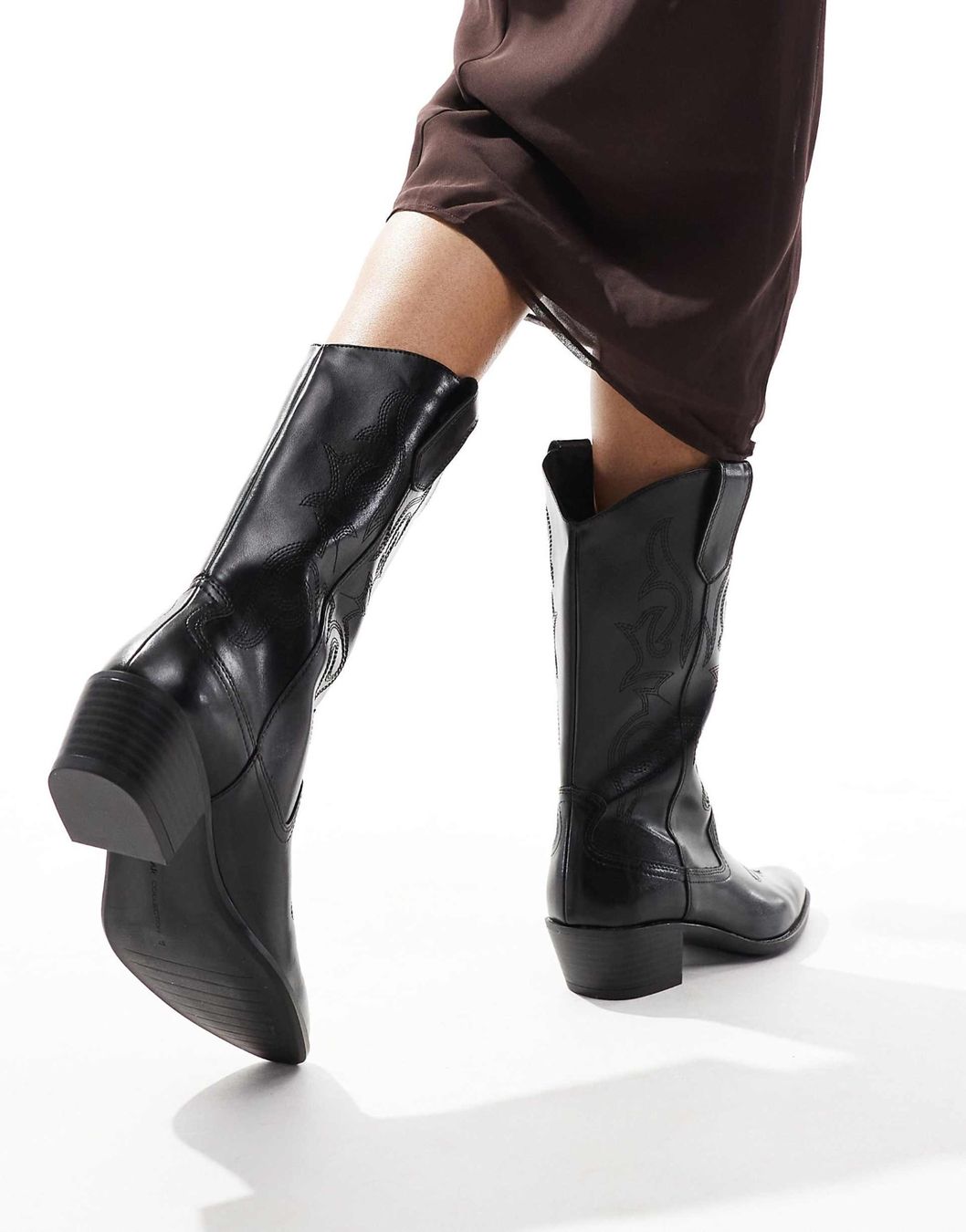 Pull&Bear Scarpe da donna: PULL&BEAR Cowboy -Stiefel Gr.38 akt.Kollektion – Usato da Degersheim venduto da Starkigel 1