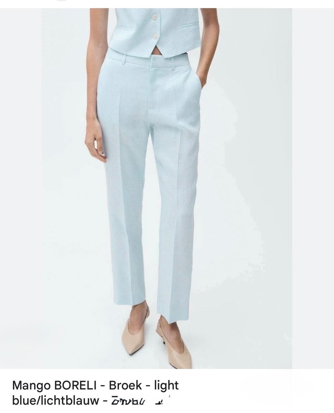 Mango Pantaloni: Mango Leinen Hose Neue / Große 34 – Nuovo (secondo la descrizione) da Zürich venduto da Victoria_T
