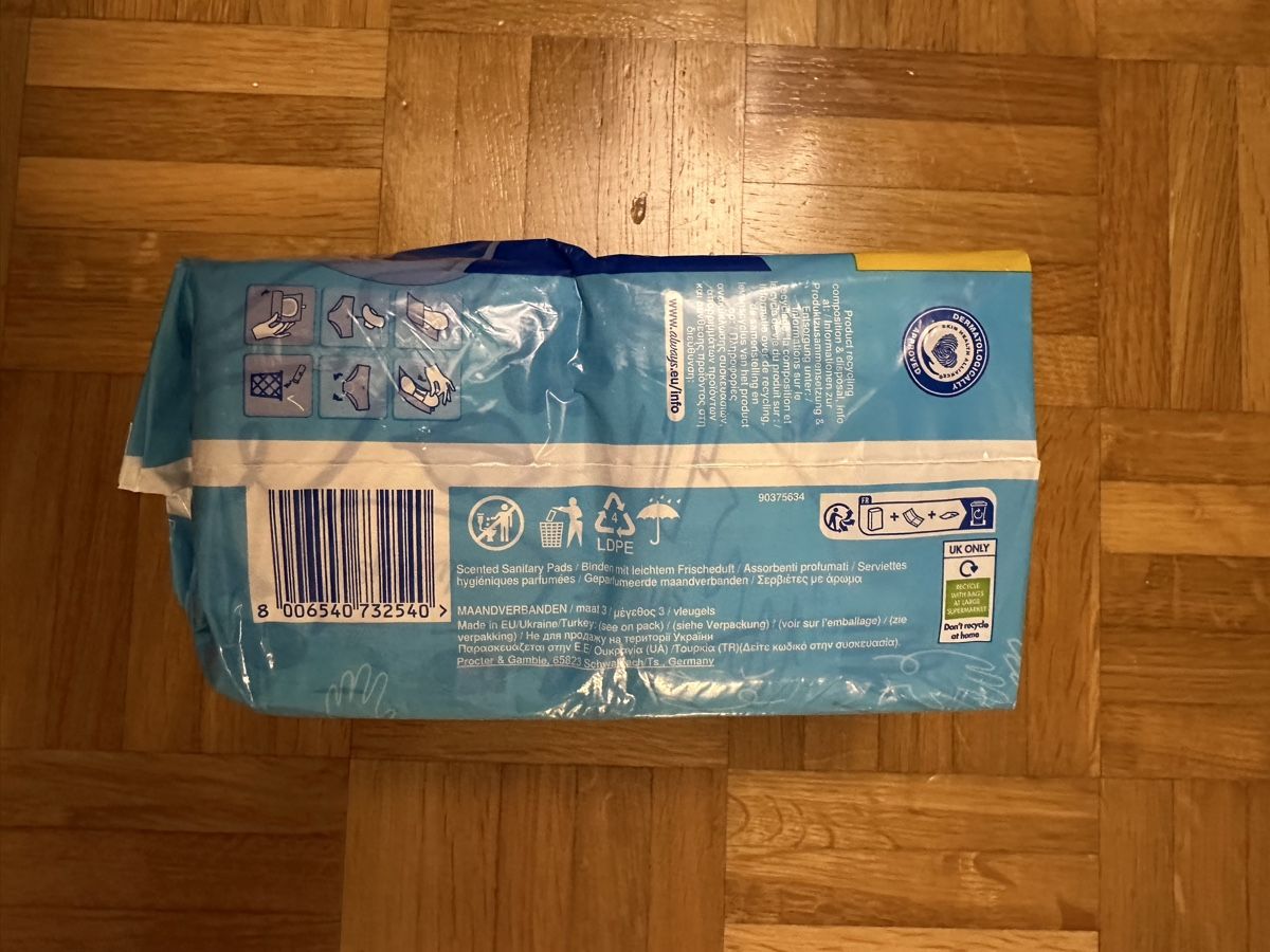 Altro per la cura del corpo: Hygieneartikel - Binden – Nuovo e nell'imballaggio originale da Winterthur venduto da ani_6p9f 1