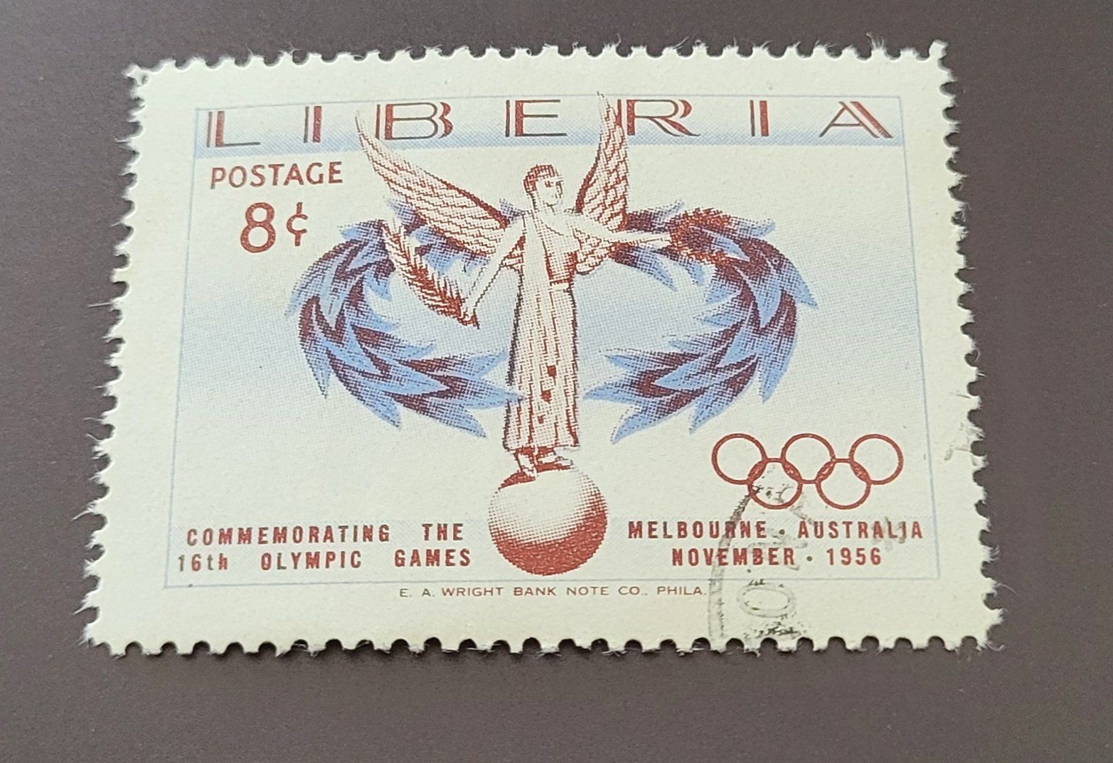 Tutti i francobolli: Liberia 1956 alte briefmarke – Usato da St Gallen venduto da Stampsalshobby
