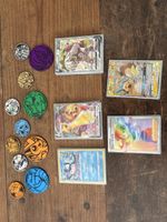 Pokemon 29 Karten 2019-2021 2 mal Rainbow VMAX + Shiny + GX