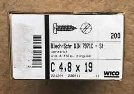 WICO SCHRAUBEN NEU UND ORIGINALVERPACKT