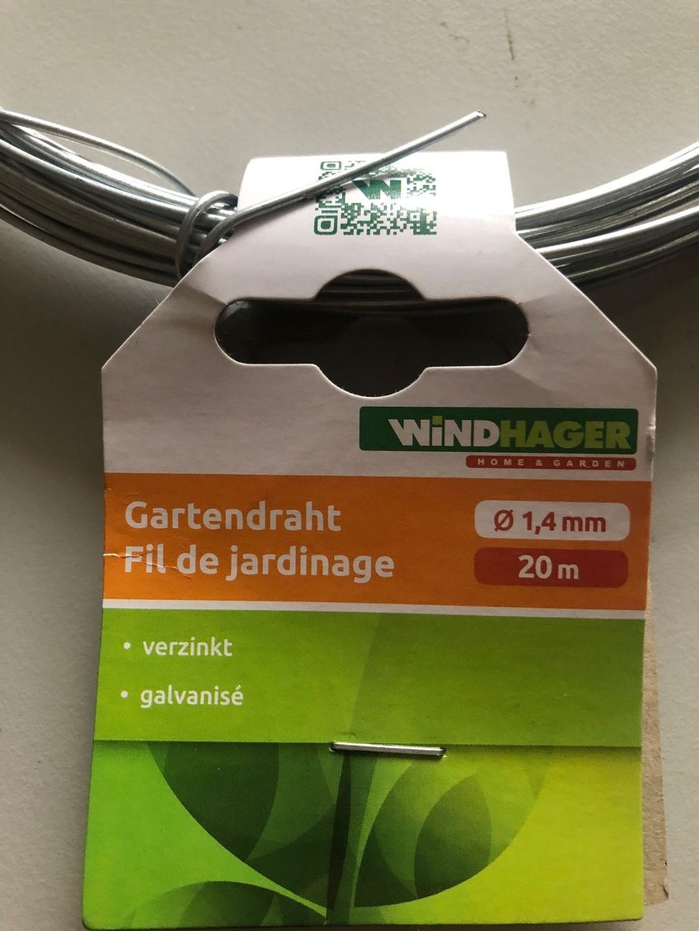Eisenwaren: Gartendraht 20 m NEU – Neu (gemäss Beschreibung) aus Bözberg von bryo 1