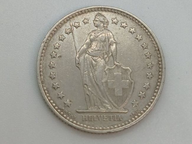Tutti le monete: CH Silber 2 Franken 1909 vorzüglich – Usato da Muralto venduto da manueldisaba 1