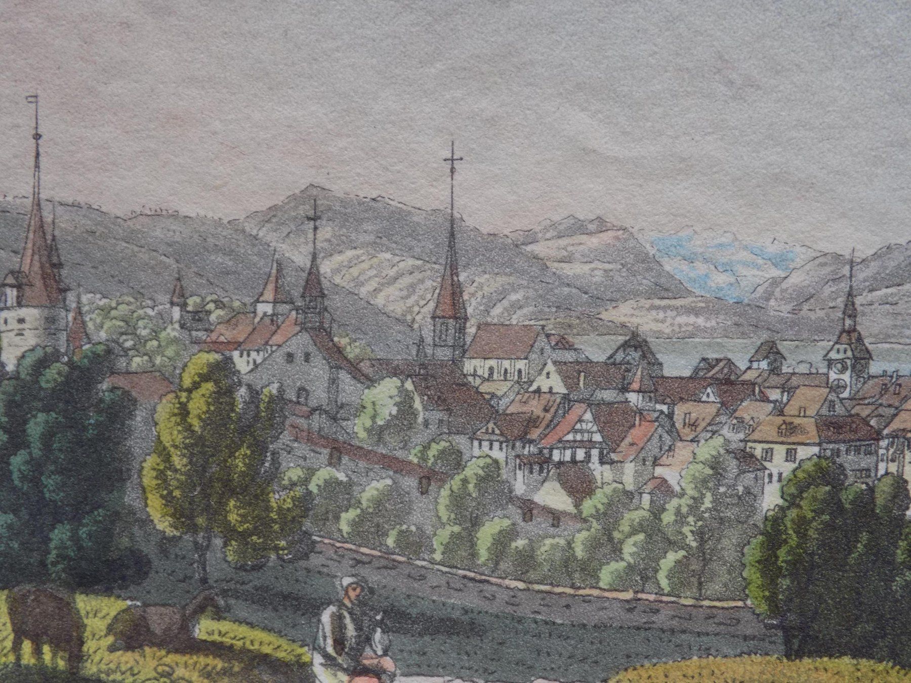 Gravures: Zug koloriert – D'occasion à Risch par Rischli15 8