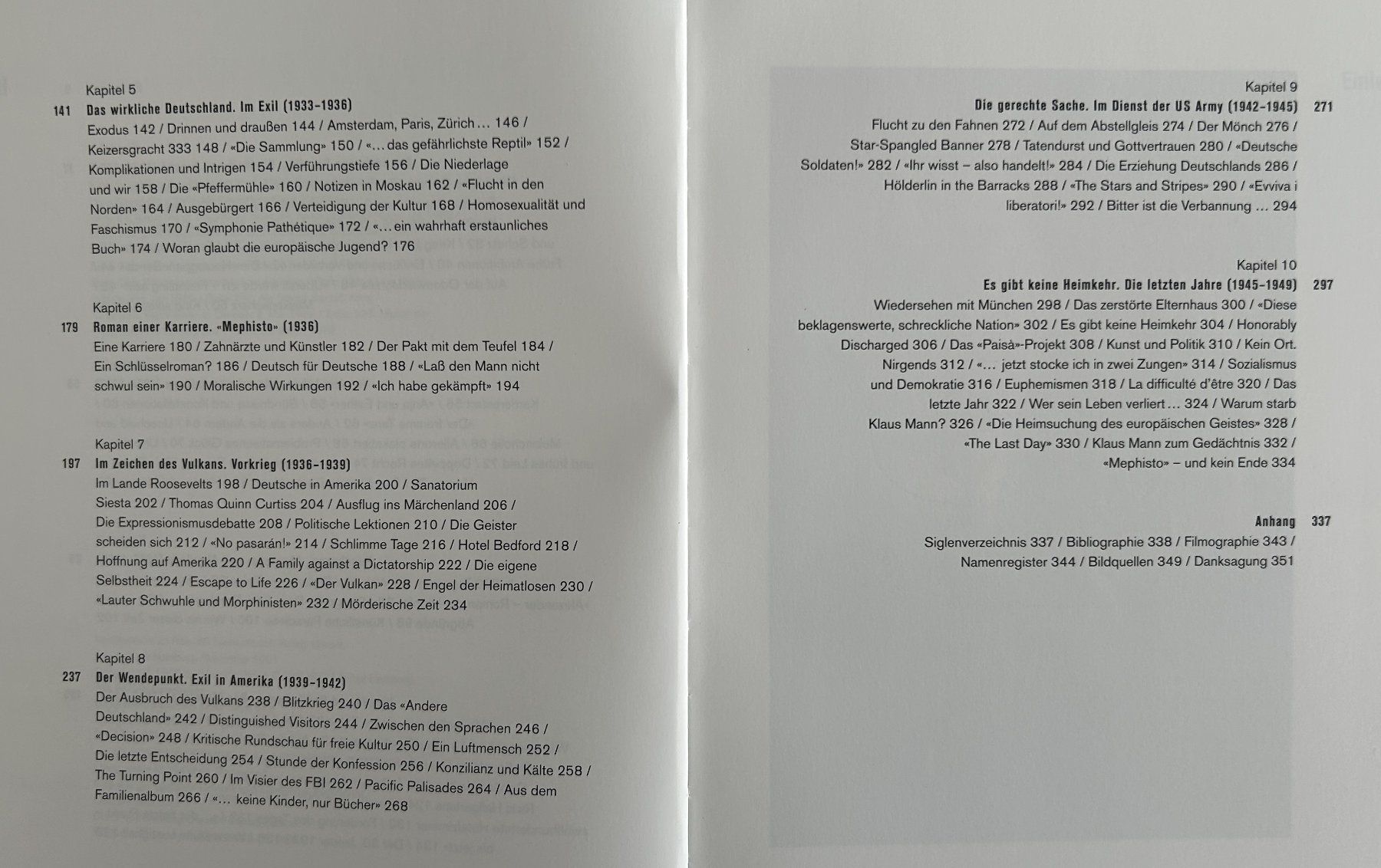 Libri: KLAUS MANN – BILDER UND DOKUMENTE – Usato da Zürich venduto da Domus09 2