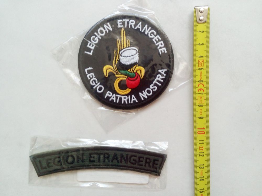 Foreign Legion embroidered patch French Army Légion Etrangère special departments