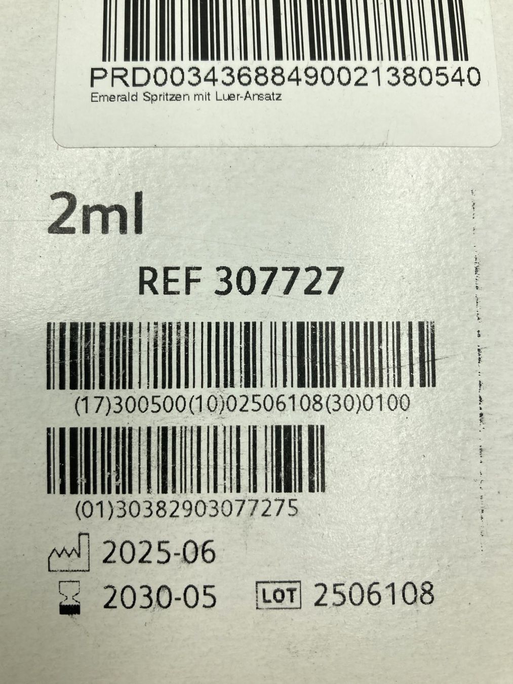 Technique médicale: BD | Emerald | Einwegspritzen | 2ml | 100 Stk. – Neuf avec emballage d'origine à Wittenbach par Restwert_St-Gallen 2