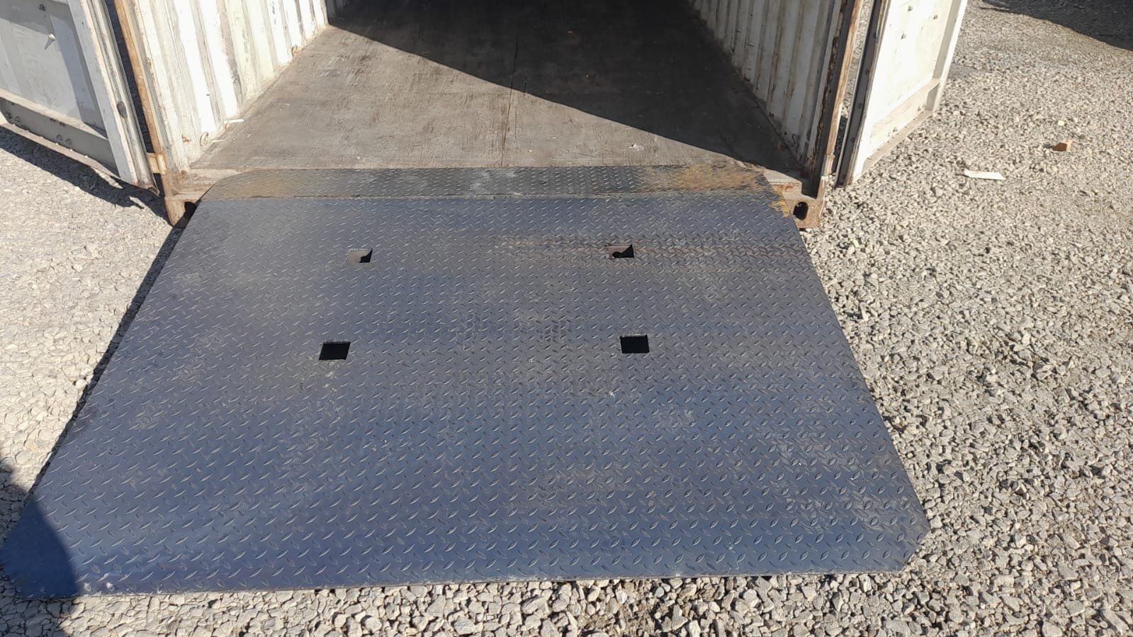 Rampe di accesso: Stahlrampe Rampe Containerrampe Schwerlastrampe Auffahrampe – Nuovo (secondo la descrizione) da Hamburg venduto da inf_r2kx 7