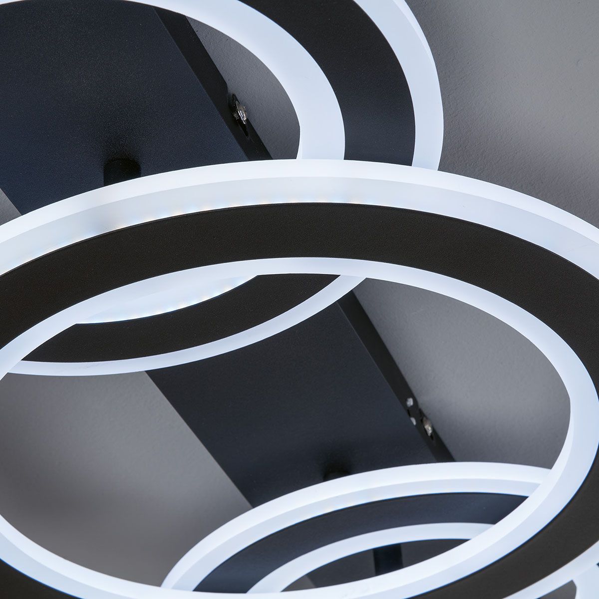 Lampadari & plafoniere: LED Deckenleuchte, Ringe, 77 cm x 36 cm – Nuovo (secondo la descrizione) da Kreuzlingen venduto da Smart-Light 1