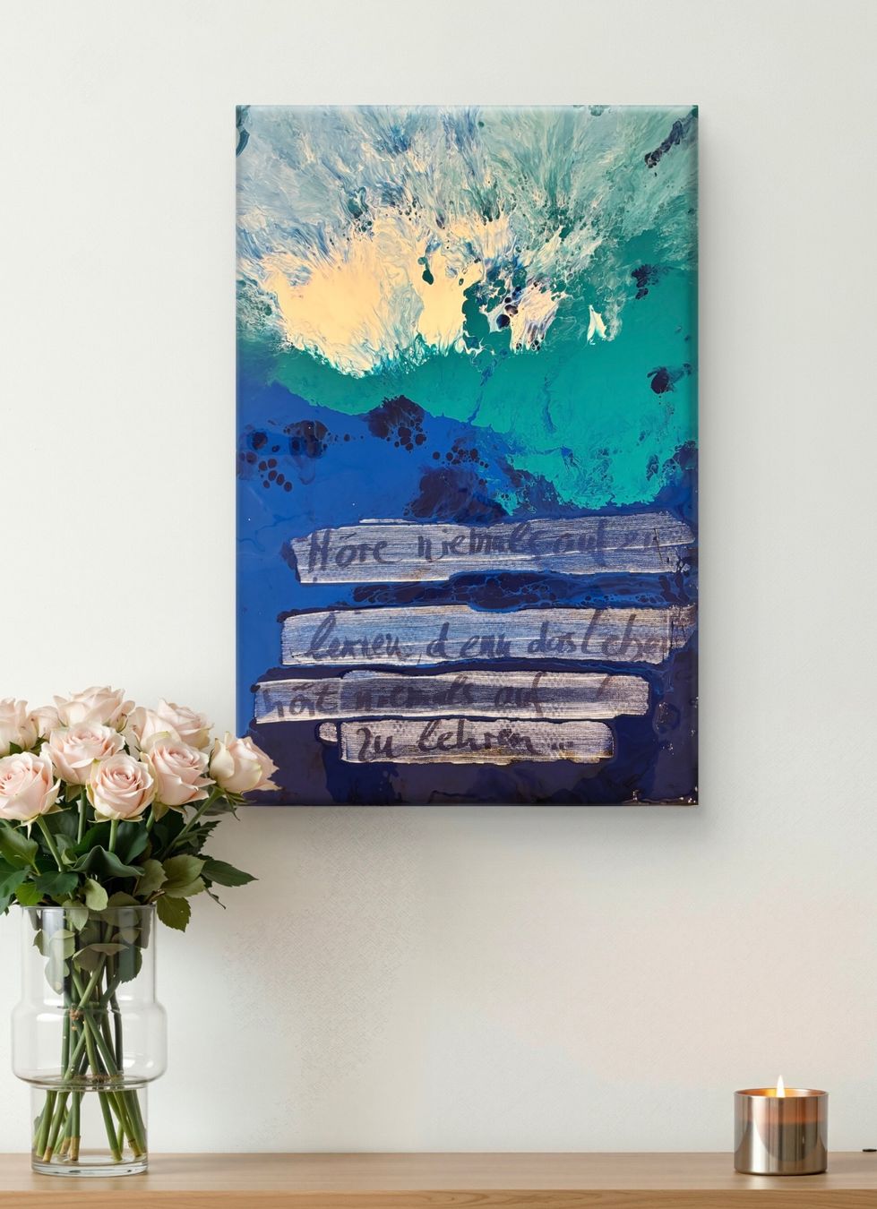 Foto & Immagini: Abstraktes Acryl Wandbild – Nuovo (secondo la descrizione) da Luzern venduto da edmundart 3