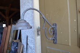 Ausleger Aussen Wandleuchte,  Metall,