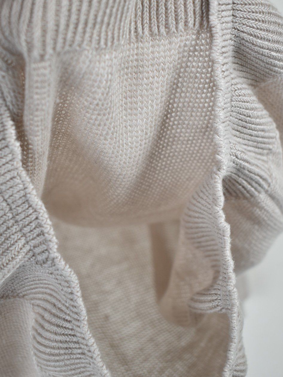 Maglioni & Felpe: handknit Kurzarm Pullover, beige, Gr.S, 100% Leinen – Usato da Nürensdorf venduto da 2ND_STORY 8
