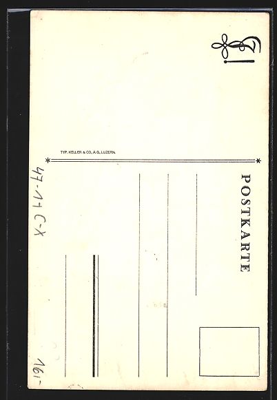 Cartoline postali: Luzern, Industria 1867-1927, studentisch – Usato da Berlin venduto da bartko-reher 1