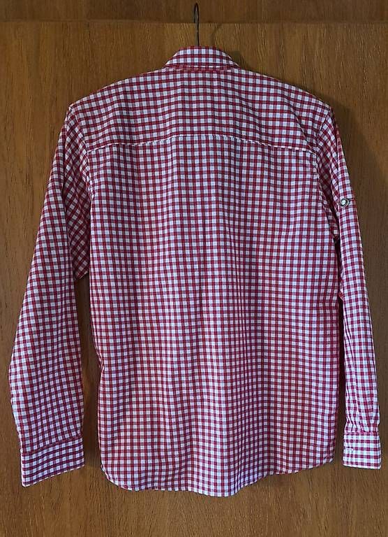 Camicie, T-shirt & Polo: Trachtenhemd Knaben Gr. 158/164 – Usato da Märwil venduto da SchmidC14 1