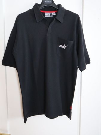 Polo Shirt / Shirt, Puma, Gr. M, schwarz, 100% Baumwolle