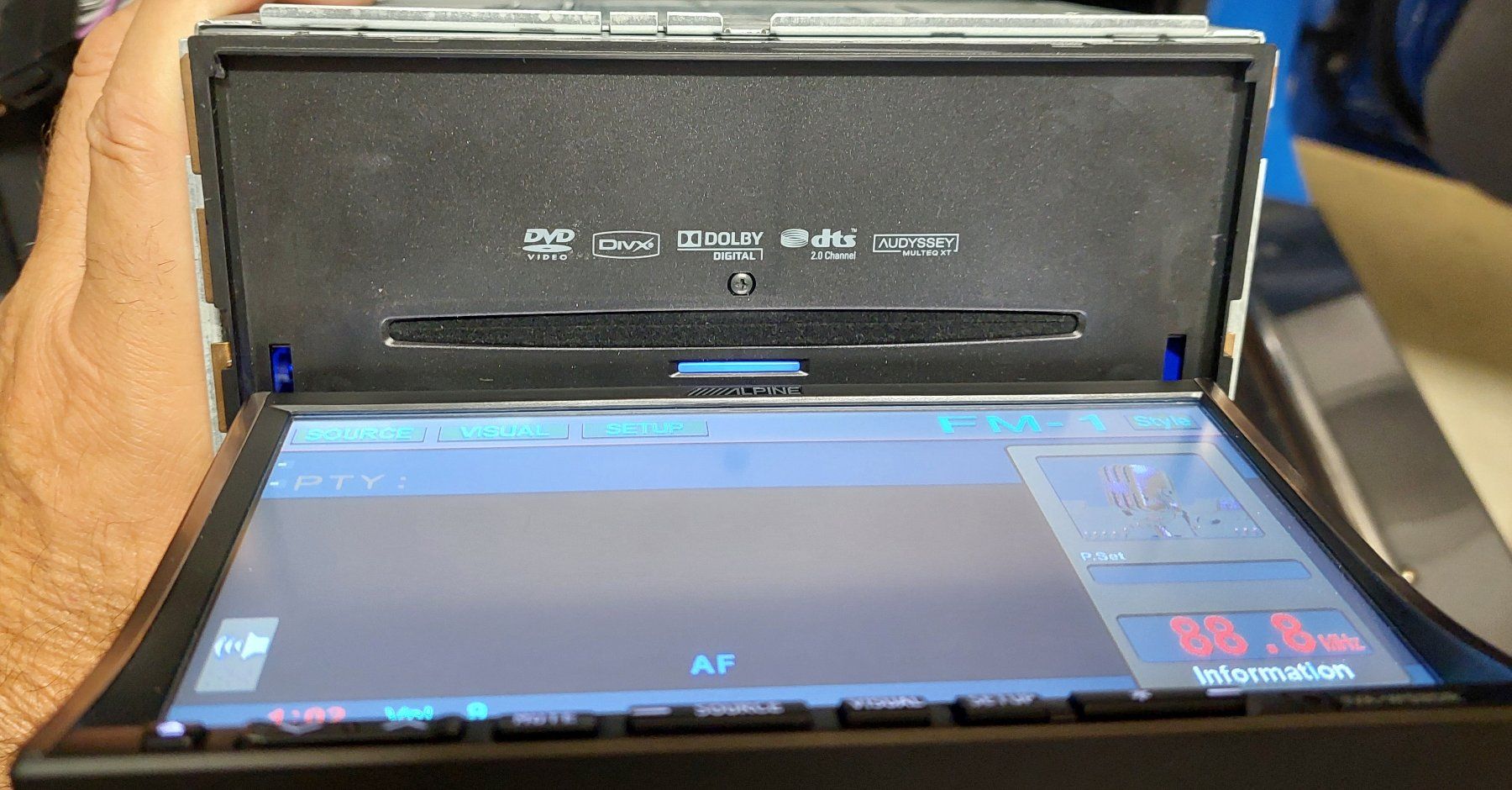 Alpine Lettore multimediale & Streamer: Autoradio Alpine IVA-W520R – Usato da Heimberg venduto da afanki1 4