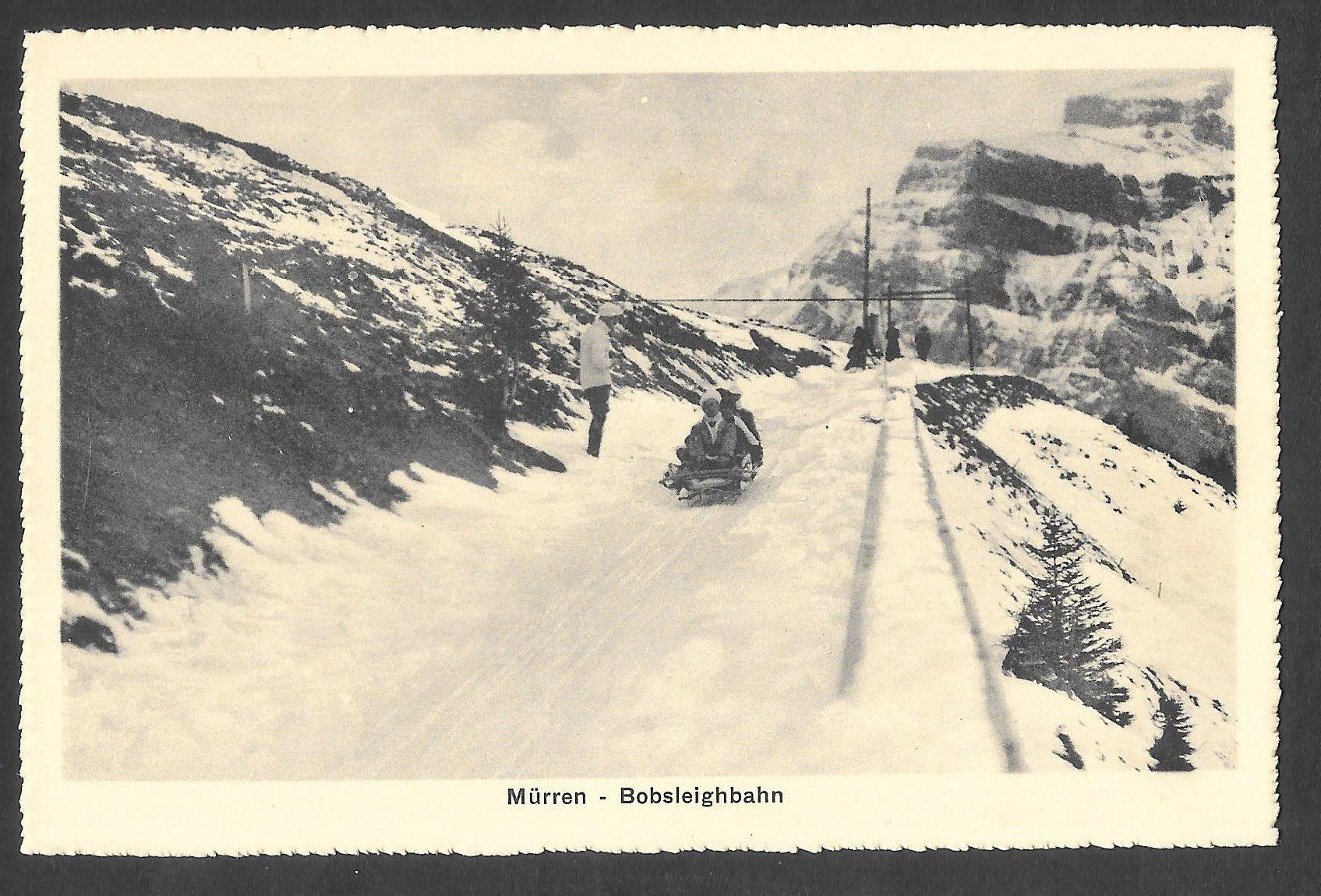 Cartoline postali: Mürren Bobsleighbahn – Usato da Olten venduto da clotaldi