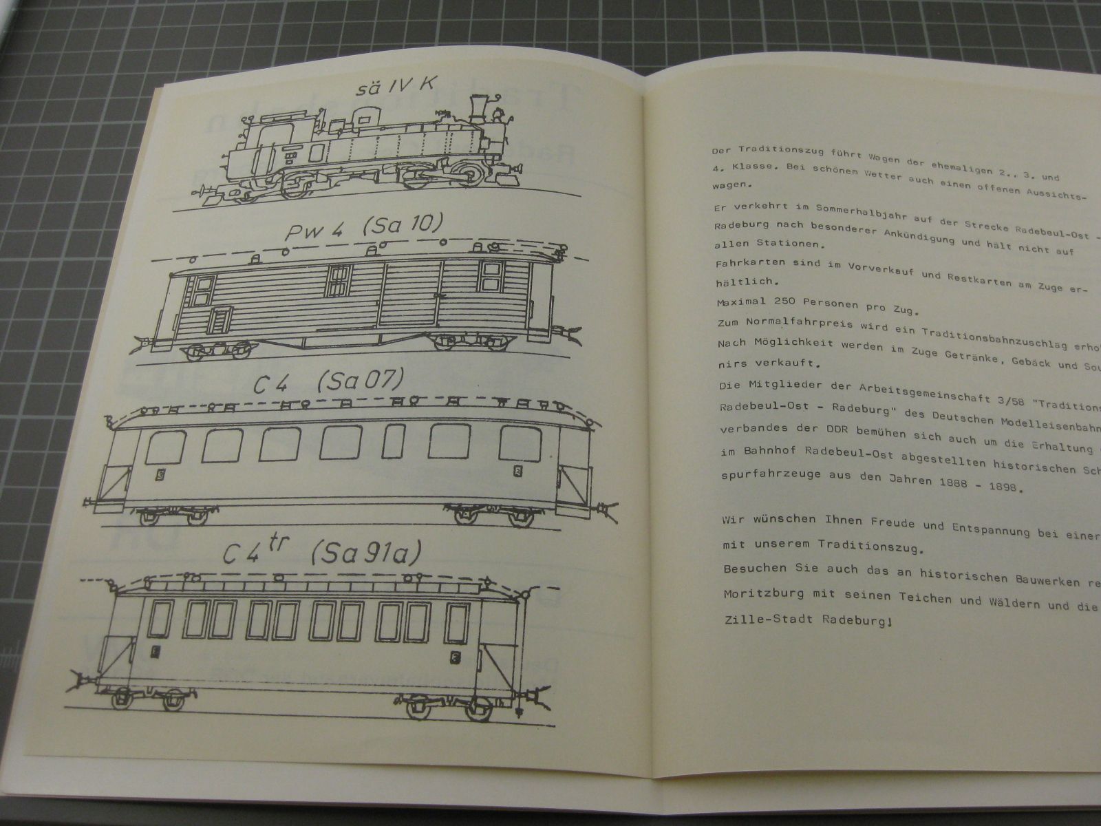 Livres: Schmalspurbahn Radebeul-Radeburg – D'occasion à Malters par Marosko 3