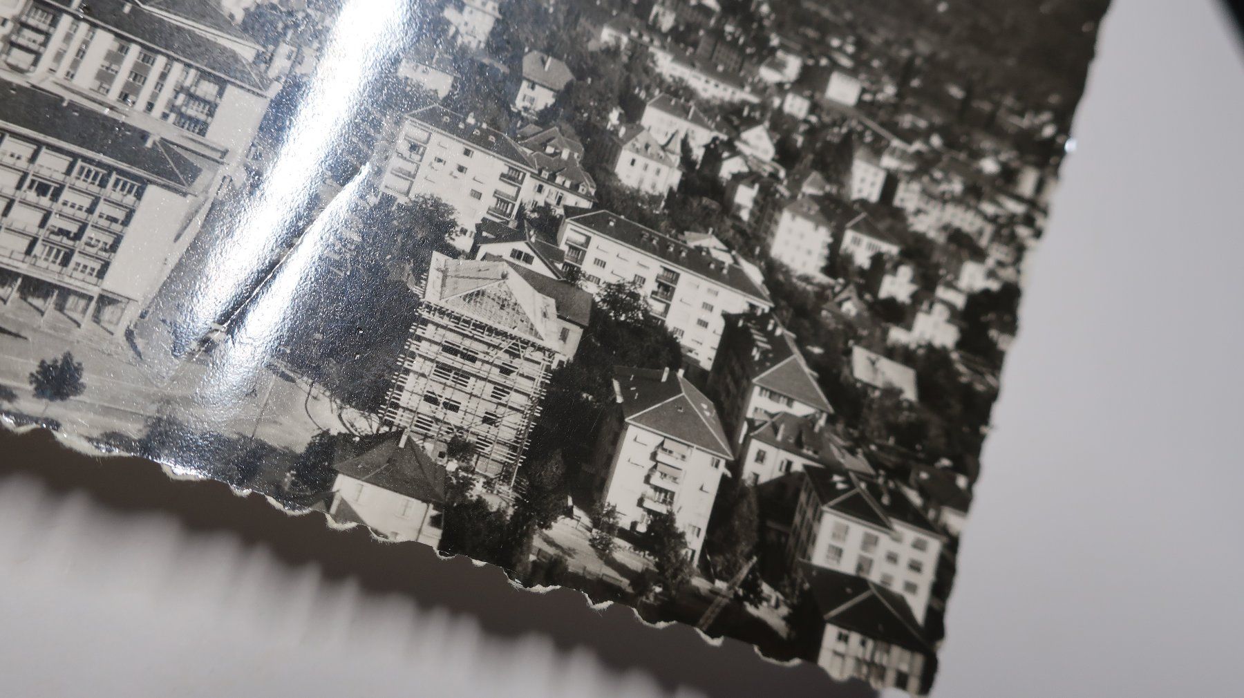 Cartoline postali: En avion au-dessus de ... Sion – Usato da Cormoret venduto da Pascalll2001 2