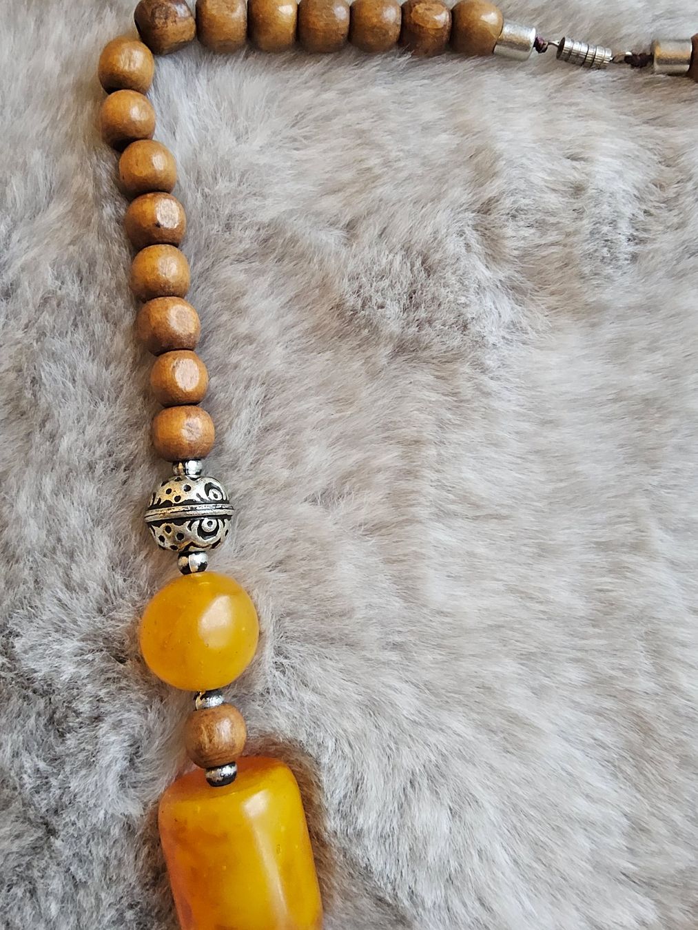 Catenine: Vintage wunderschöne Bernstein Halskette – Usato da Zürich venduto da SciTec 8
