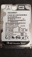 HDD 320GB WD 2.5" 9mm/nur 3523h, gut
