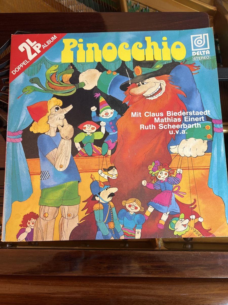 Dischi in vinile: LP Pinocchio (d) – Usato da Soazza venduto da RM-77