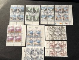 4 er Block 1984 Erstagsstempel (E1198)