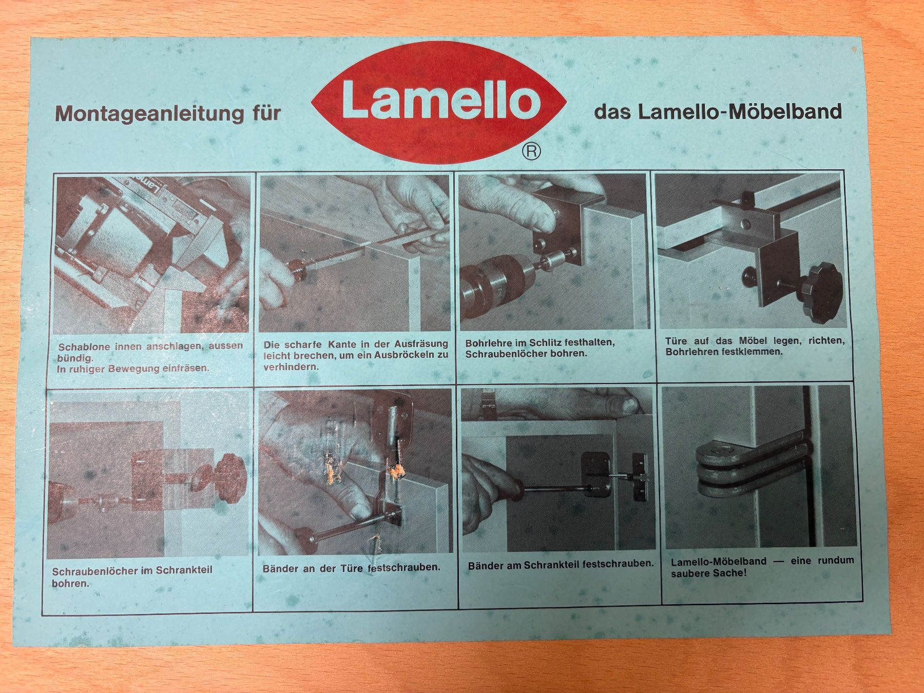 Tutte le macchine: Lamello Standard für Möbelbänder – Usato da Eptingen venduto da FritziFranz 4
